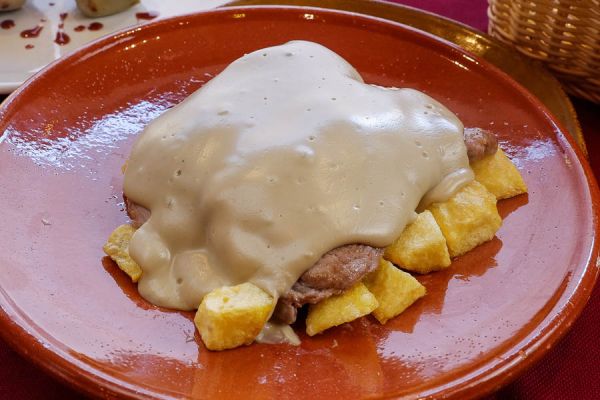 Solomillo al roquefort