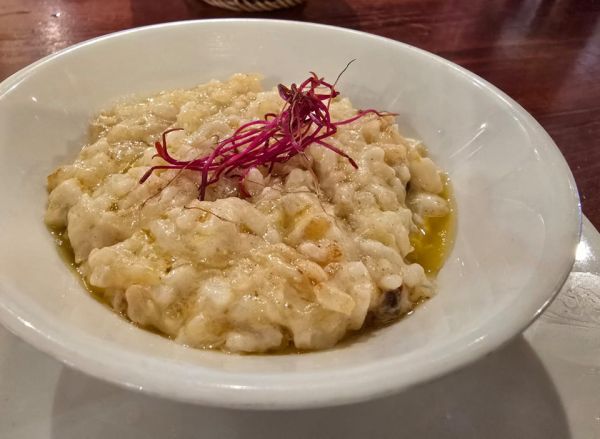 Risotto de champiñones